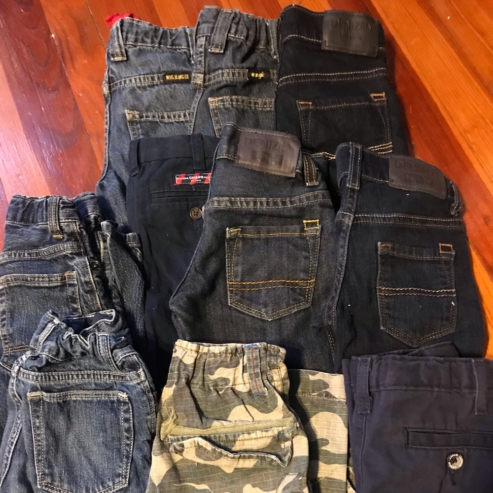 Size 5 assorted brands Boy’s Jeans (10 pairs)